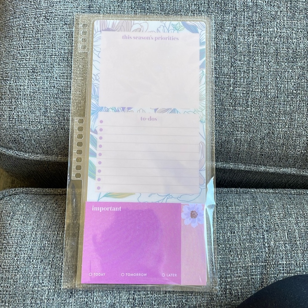 Erin Condren seasonal 2024 spring surprise bundle sticky note dashboard nwt